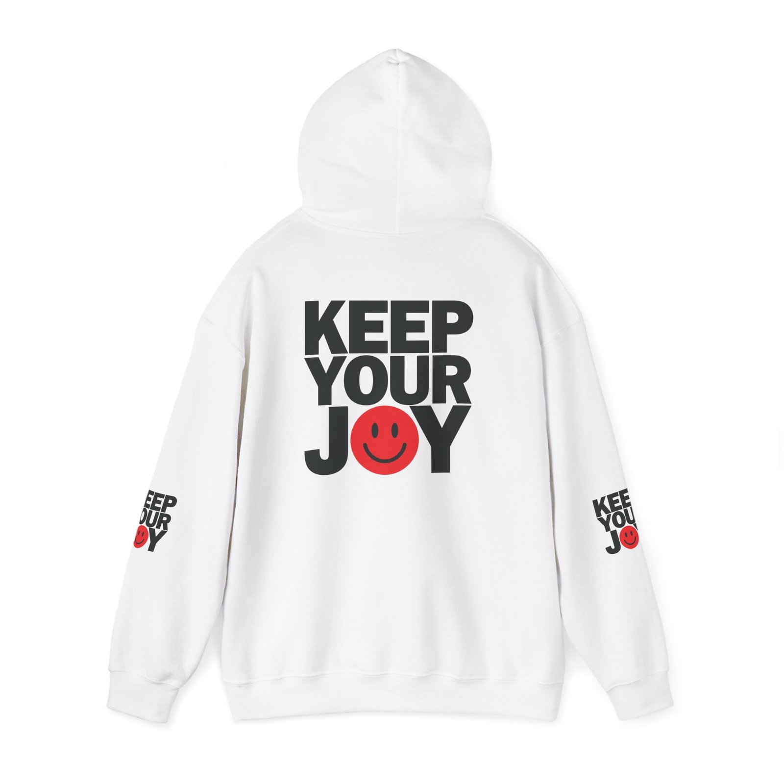 Keep Your Joy smiley face Hoodie | Keep Your Joy hoodie - Image 3