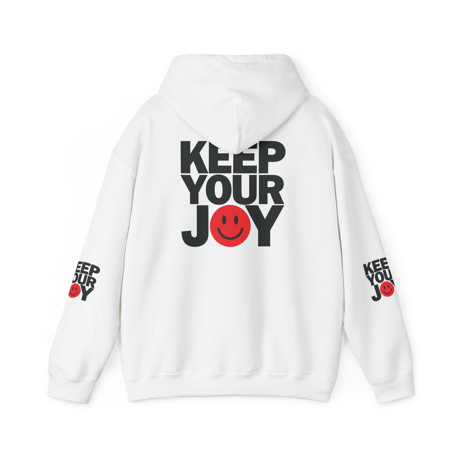 Keep Your Joy smiley face Hoodie | Keep Your Joy hoodie - Image 2
