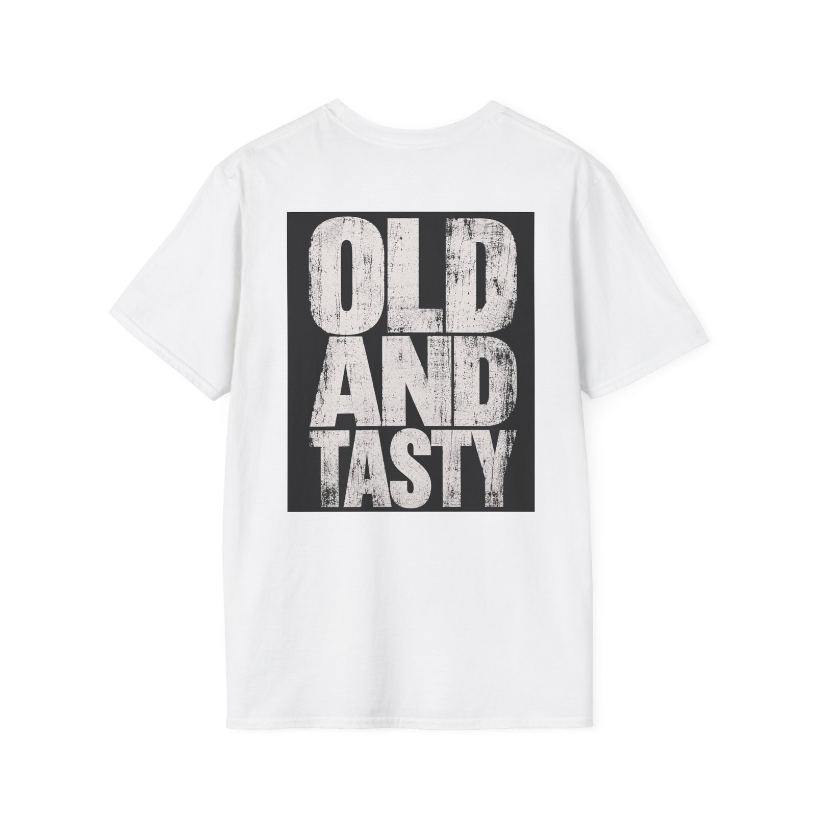 Old and Tasty T-Shirt | Vintage Bold Text Tee - Image 4
