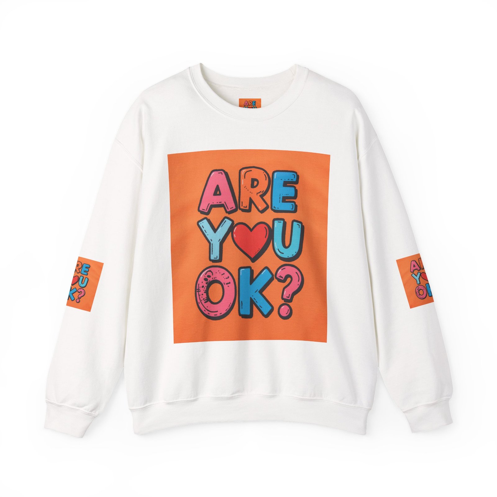 Are You OK? graphic sweatshirt | Crewneck sweatshirt