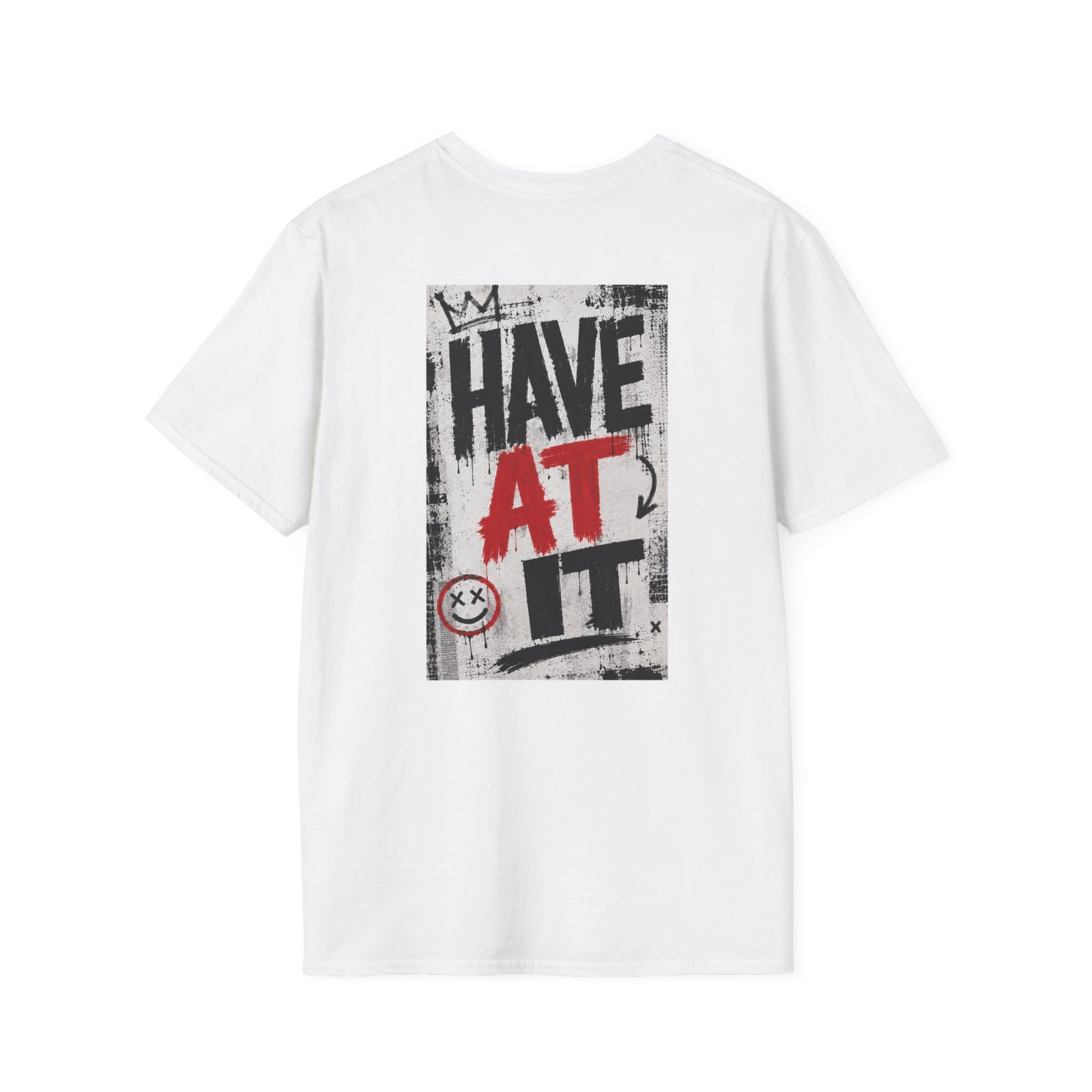 Have At It Graphic T-Shirt | Bold Street Art Typography - Image 4