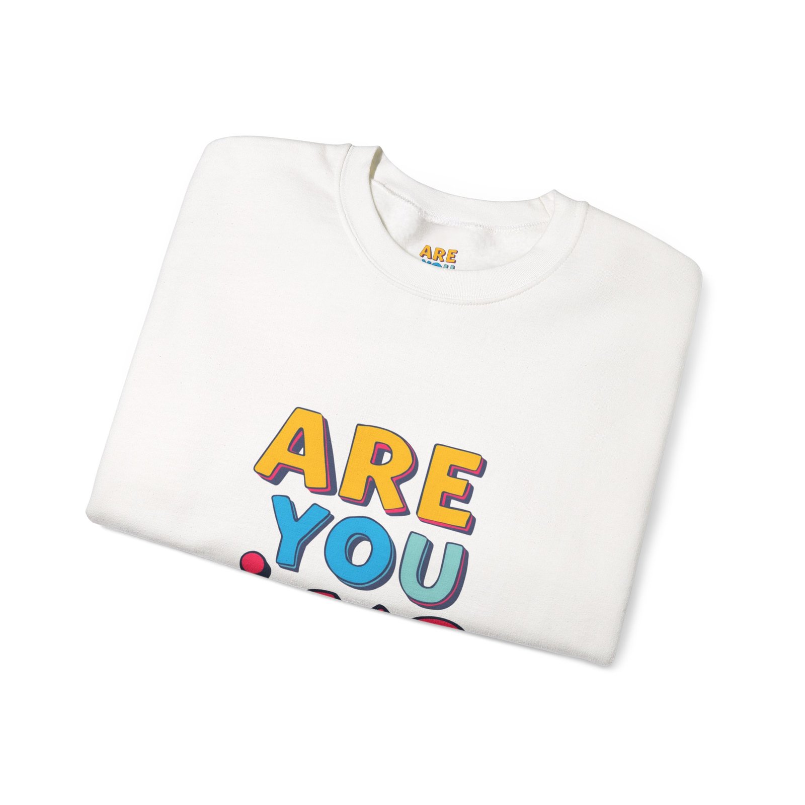 Are You OK? sweatshirt | Crewneck sweatshirt, mental health phrase - Image 3