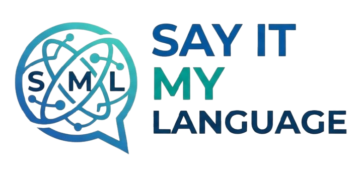 say it my language logo